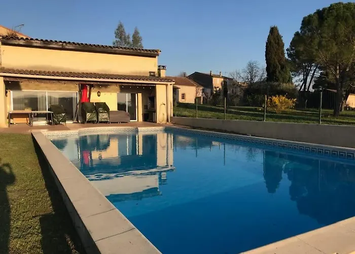 Grande Maison Avec Vue Sur Les Cevennes Hébergement de vacances *