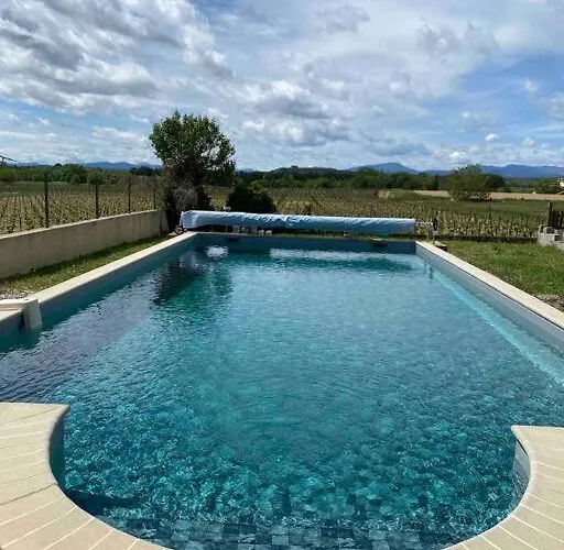 Grande Maison Avec Vue Sur Les Cevennes Hébergement de vacances *